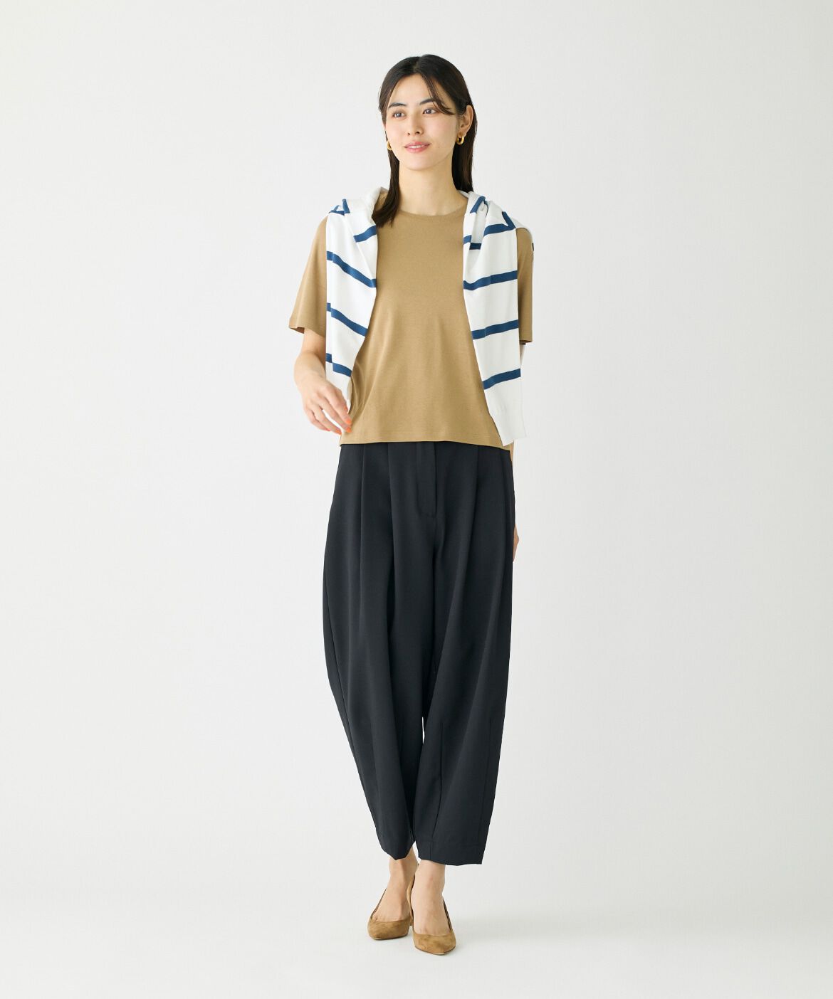 DAY by DAY it&rsquo;s international「ベーシッククルーネックTシャツ《スビン綿MIXフライス》」|Tシャツ・カットソー|