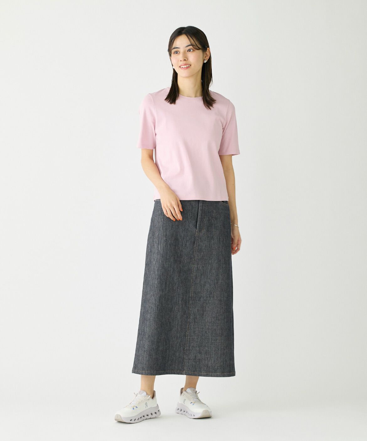 DAY by DAY it&rsquo;s international「ベーシッククルーネックTシャツ《スビン綿MIXフライス》」|Tシャツ・カットソー|