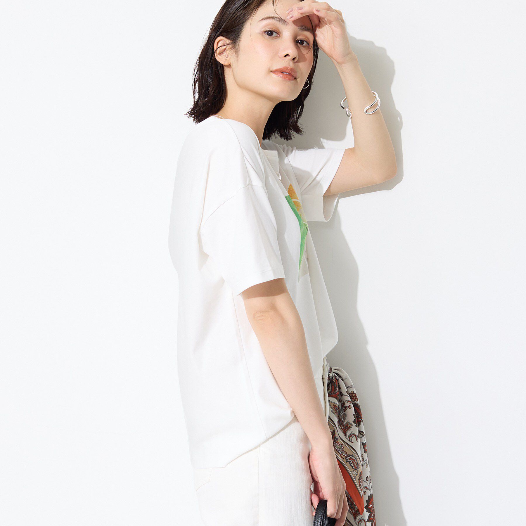 INDIVI「【選べるバリエーション】プリントTシャツ」|Tシャツ・カットソー|