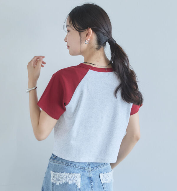 archives「ラグランバイカラーチビＴＥＥ」|Tシャツ・カットソー|