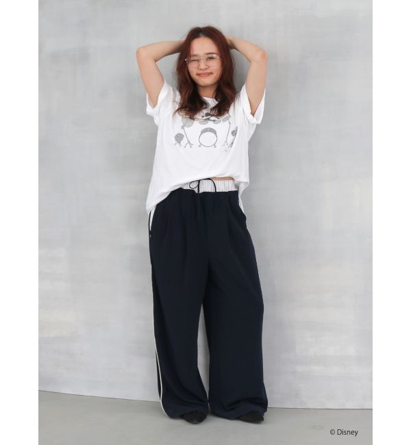 Ungrid「MICKEY / ロックTee」|Tシャツ・カットソー|