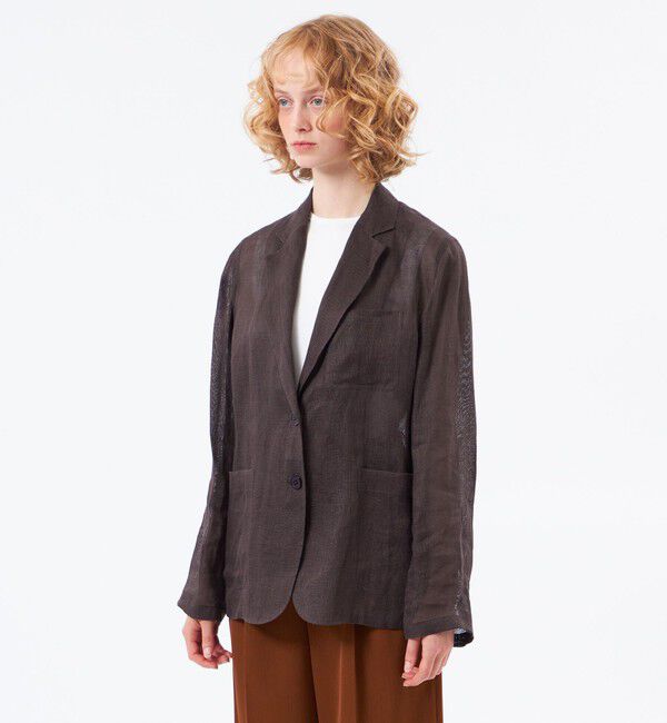 MACKINTOSH PHILOSOPHY「【UPTON JACKET(アップトン ジャケット)】リネンメッシュ」|テーラードジャケット|