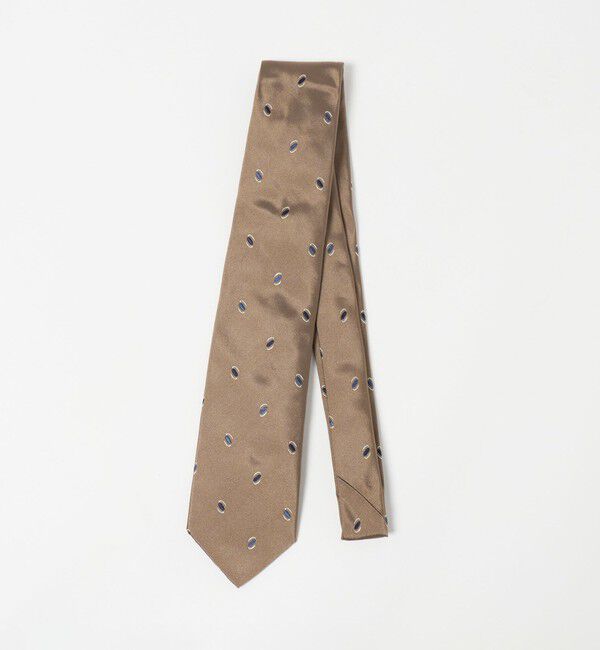 UNITED ARROWS「＜FRANCO BASSI＞コモンジャガード ネクタイ」|ネクタイ・蝶ネクタイ|BEIGE