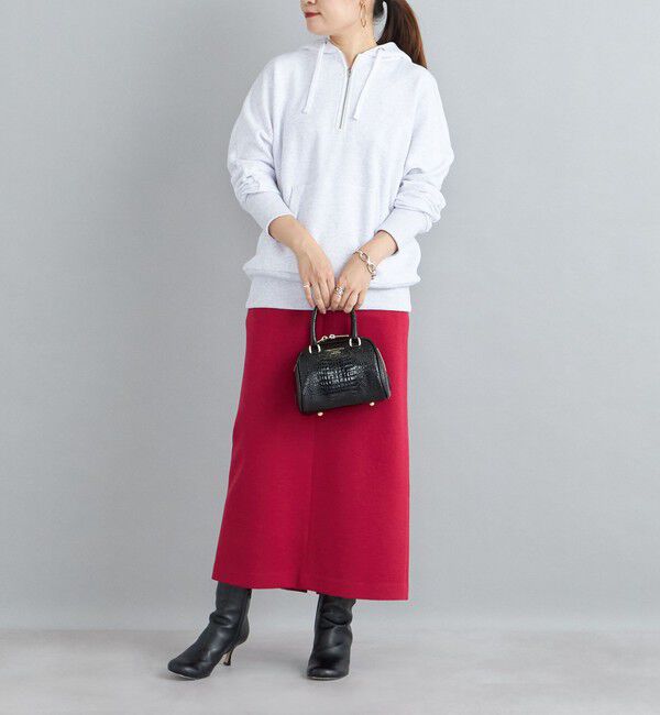 SHIPS for women「【SHIPS別注】mocT:LOOPWHEEL ハーフジップパーカー」|パーカー|