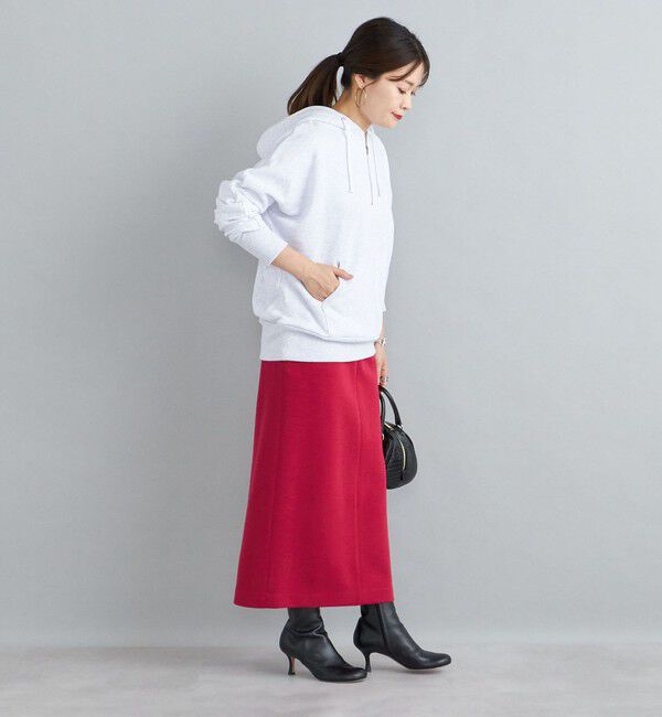 SHIPS for women「【SHIPS別注】mocT:LOOPWHEEL ハーフジップパーカー」|パーカー|