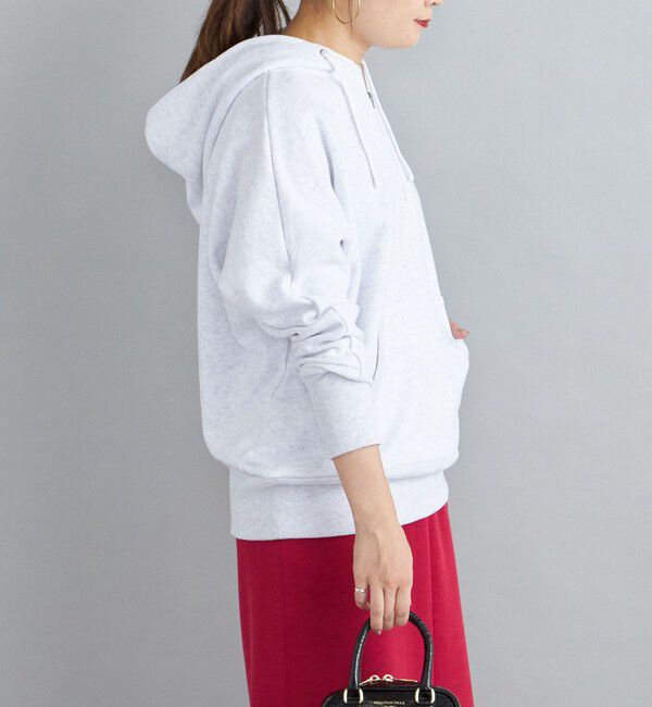 SHIPS for women「【SHIPS別注】mocT:LOOPWHEEL ハーフジップパーカー」|パーカー|