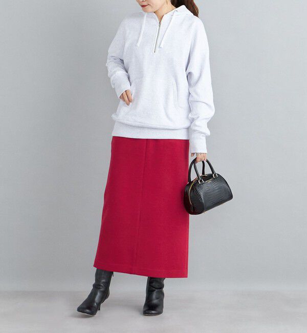 SHIPS for women「【SHIPS別注】mocT:LOOPWHEEL ハーフジップパーカー」|パーカー|