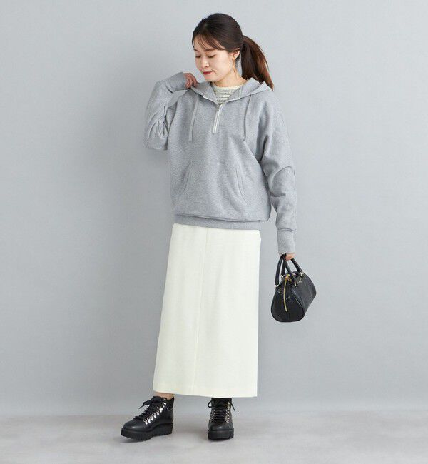 SHIPS for women「【SHIPS別注】mocT:LOOPWHEEL ハーフジップパーカー」|パーカー|