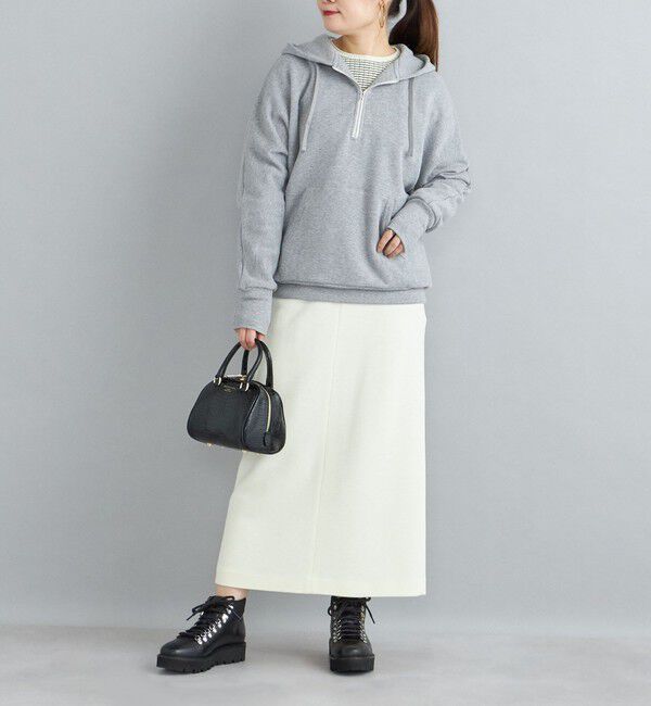 SHIPS for women「【SHIPS別注】mocT:LOOPWHEEL ハーフジップパーカー」|パーカー|