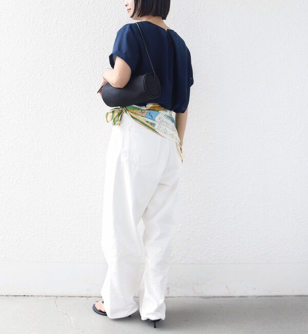 SHIPS for women「《一部追加予約》〈手洗い可能〉襟 刺繍 デザイン ヴィンテージ スパン ブラウス」|シャツ・ブラウス|