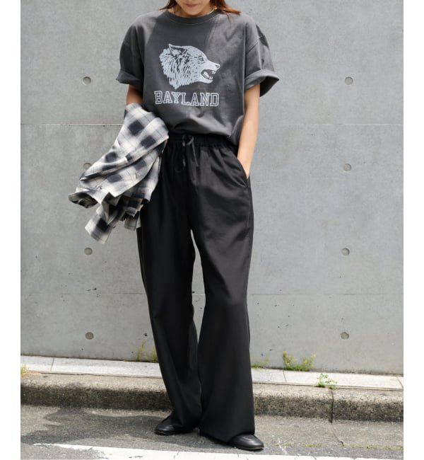 OUTDOOR PRODUCTS Usual Things「ウォッシャブルクールタッチイージーパンツ」|スラックス|