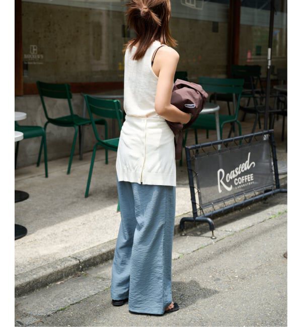 OUTDOOR PRODUCTS Usual Things「ウォッシャブルクールタッチイージーパンツ」|スラックス|
