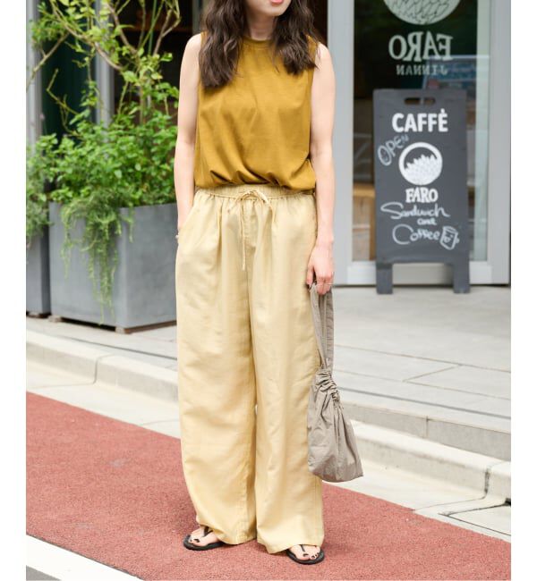 OUTDOOR PRODUCTS Usual Things「ウォッシャブルクールタッチイージーパンツ」|スラックス|