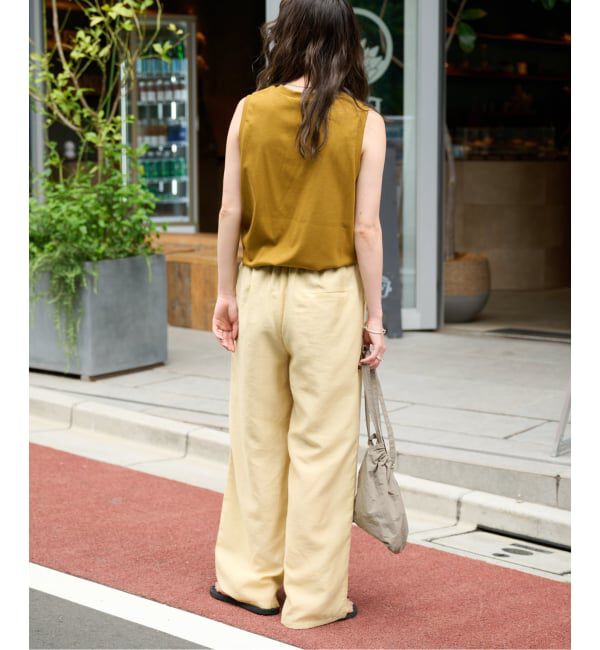 OUTDOOR PRODUCTS Usual Things「ウォッシャブルクールタッチイージーパンツ」|スラックス|