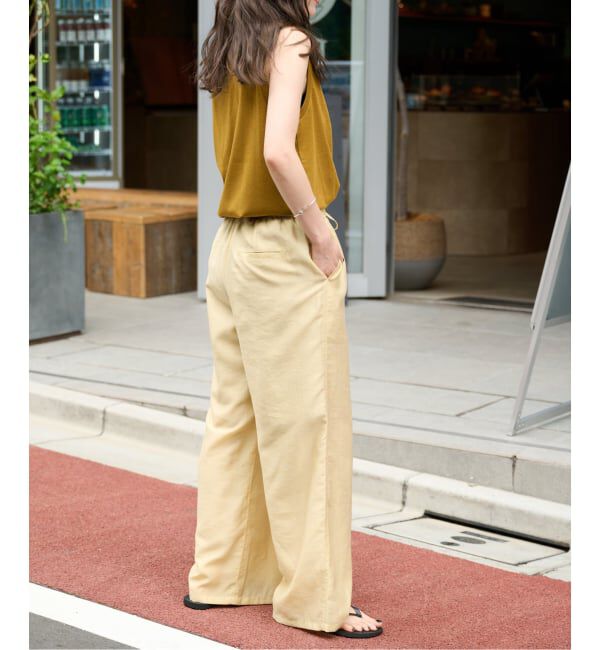 OUTDOOR PRODUCTS Usual Things「ウォッシャブルクールタッチイージーパンツ」|スラックス|