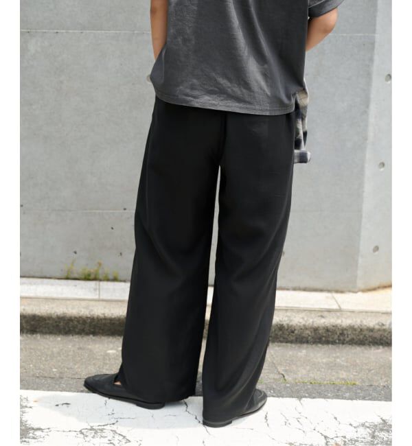 OUTDOOR PRODUCTS Usual Things「ウォッシャブルクールタッチイージーパンツ」|スラックス|