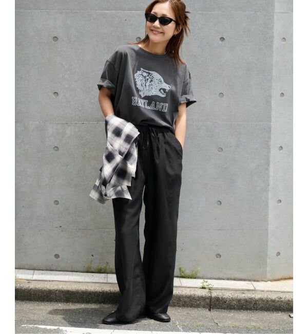 OUTDOOR PRODUCTS Usual Things「ウォッシャブルクールタッチイージーパンツ」|スラックス|