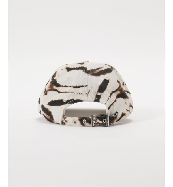 PULP「GANNI / ガニーPrinted Zebra Washed Cotton Canvas」|キャップ・キャスケット|