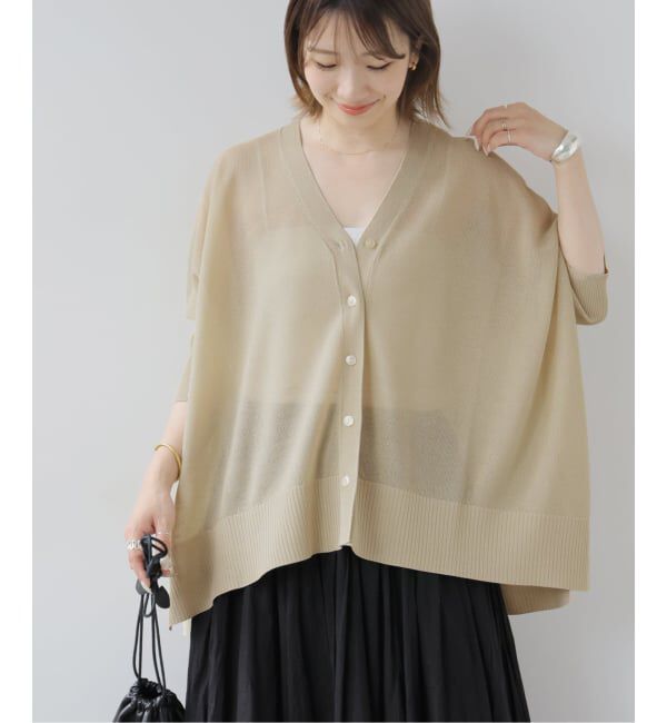 JOURNAL STANDARD relume「メッシュワイドカーディガン」|カーディガン|