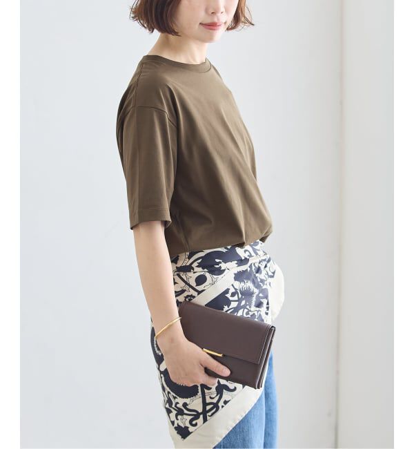 journal standard L'essage「47/2スーピマコンパクトTシャツ」|Tシャツ・カットソー|
