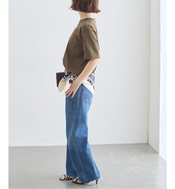 journal standard L'essage「47/2スーピマコンパクトTシャツ」|Tシャツ・カットソー|