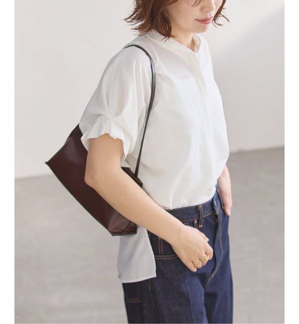 journal standard L'essage「IPEKERフラワー/無地タックスリーブシャツ」|シャツ・ブラウス|