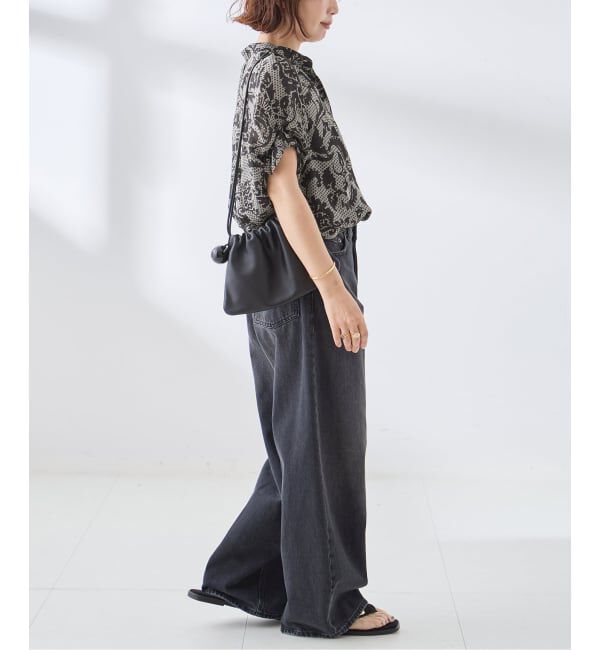 journal standard L'essage「IPEKERフラワー/無地タックスリーブシャツ」|シャツ・ブラウス|