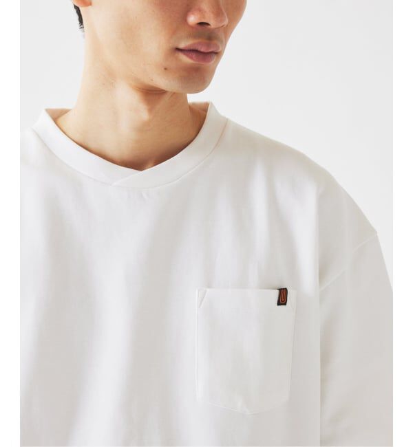 JOURNAL STANDARD relume「《追加予約》UNIVERSAL OVERALL 別注 ブラックラベル ポンチTシャツ」|Tシャツ・カットソー|