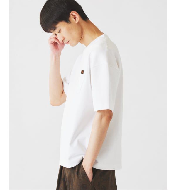 JOURNAL STANDARD relume「《追加予約》UNIVERSAL OVERALL 別注 ブラックラベル ポンチTシャツ」|Tシャツ・カットソー|