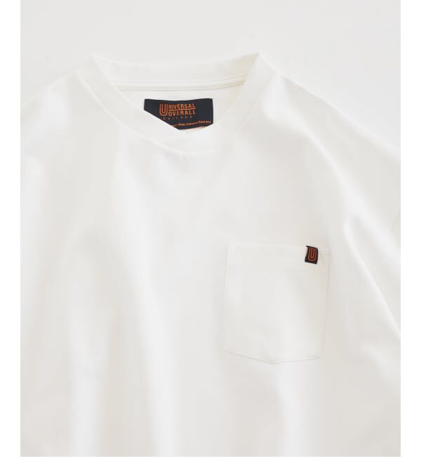 JOURNAL STANDARD relume「《追加予約》UNIVERSAL OVERALL 別注 ブラックラベル ポンチTシャツ」|Tシャツ・カットソー|