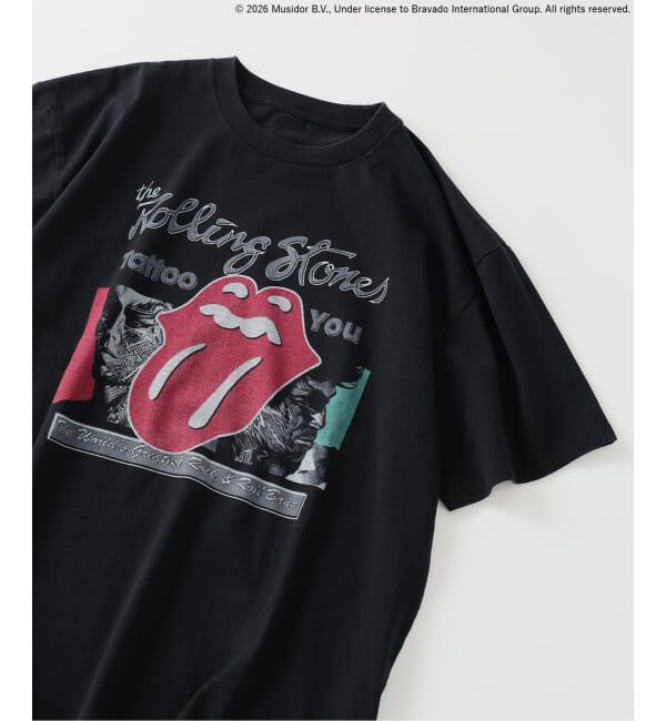 JOURNAL STANDARD relume「《予約》ローリングストーンズ 別注 ヴィンテージ加工 プリントTシャツ」|Tシャツ・カットソー|