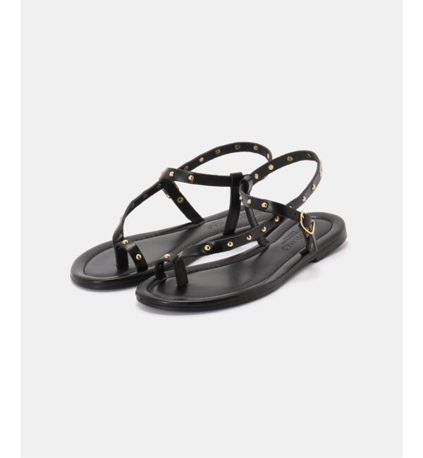GRISE「《WEB+一部店舗限定》CORSO ROMA9/  コルソローマノーヴェ STUDS TONGS」|サンダル|