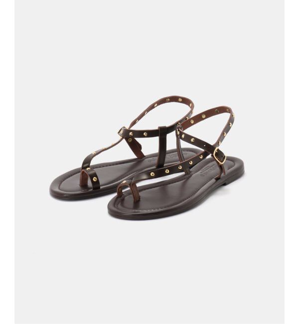 GRISE「《WEB+一部店舗限定》CORSO ROMA9/  コルソローマノーヴェ STUDS TONGS」|サンダル|