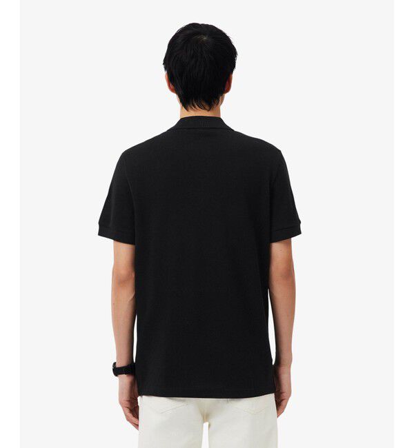 LACOSTE「【EC限定】ショルダーテーピング 鹿の子ポロシャツ」|ポロシャツ|