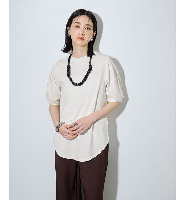ADAM ET ROPE'「マルチwayヘンリーネックプルオーバー」|Tシャツ・カットソー|