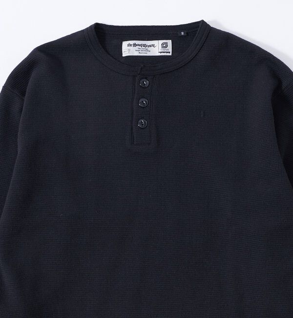  「【UNISEX】【Sourcream】ワッフルヘンリーL/STEE[26AW]」|Tシャツ・カットソー|