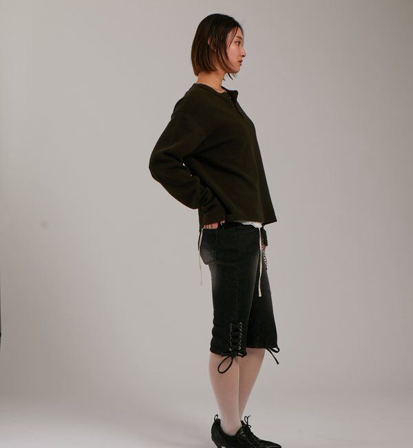  「【UNISEX】【Sourcream】ワッフルヘンリーL/STEE[26AW]」|Tシャツ・カットソー|