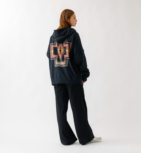 ABAHOUSE「【PENDLETON/ペンドルトン】Back Print Zip Up Hood」|パーカー|