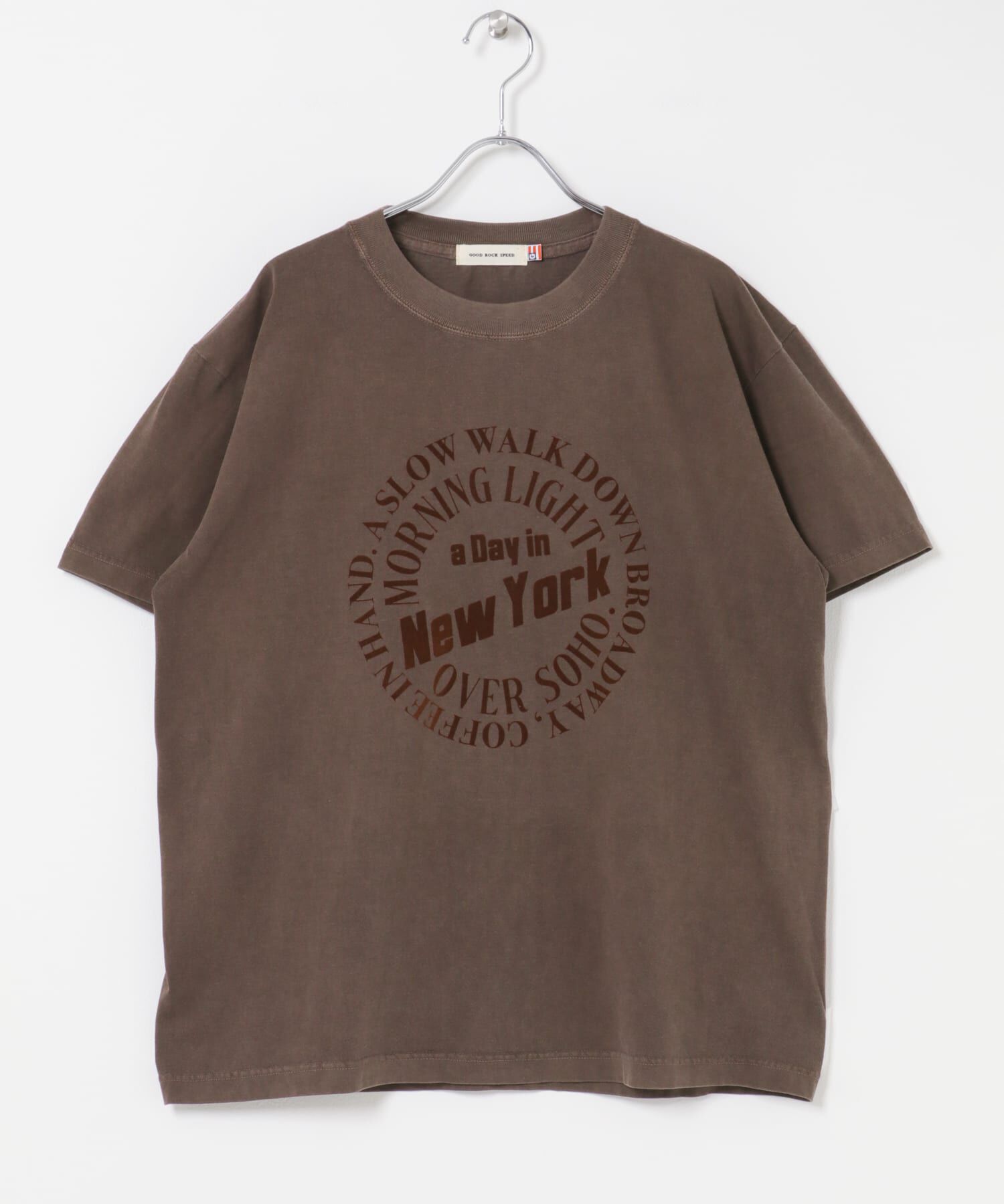 URBAN RESEARCH DOORS「『別注』GOOD ROCK SPEED&times;DOORS　ロゴサークルTシャツ」|Tシャツ・カットソー|