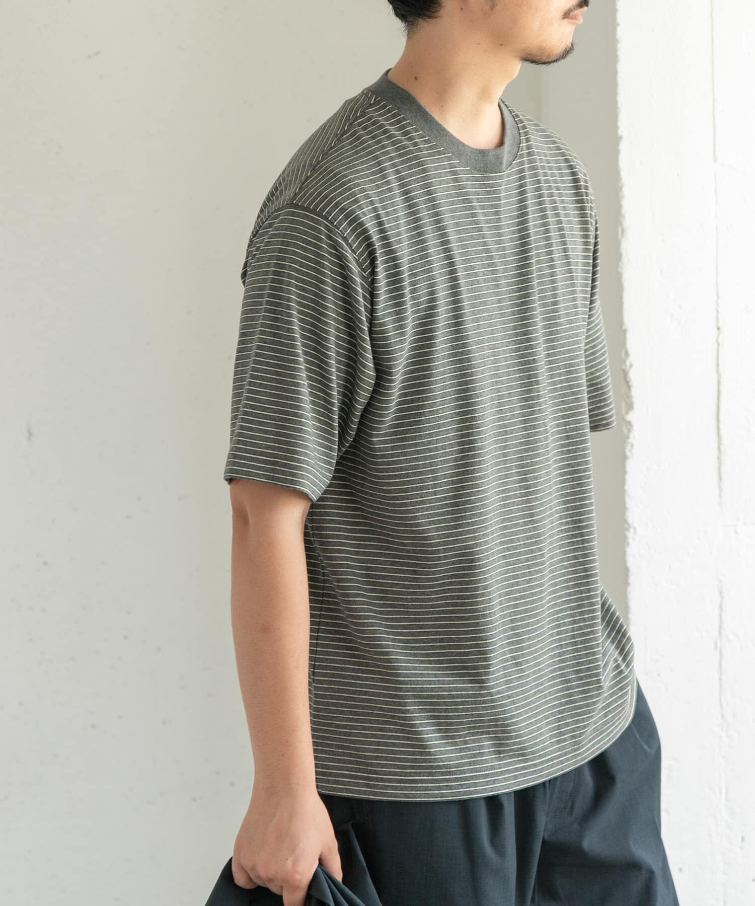 URBAN RESEARCH DOORS「FORK&SPOON　ヴィンテージボーダーTシャツ」|Tシャツ・カットソー|
