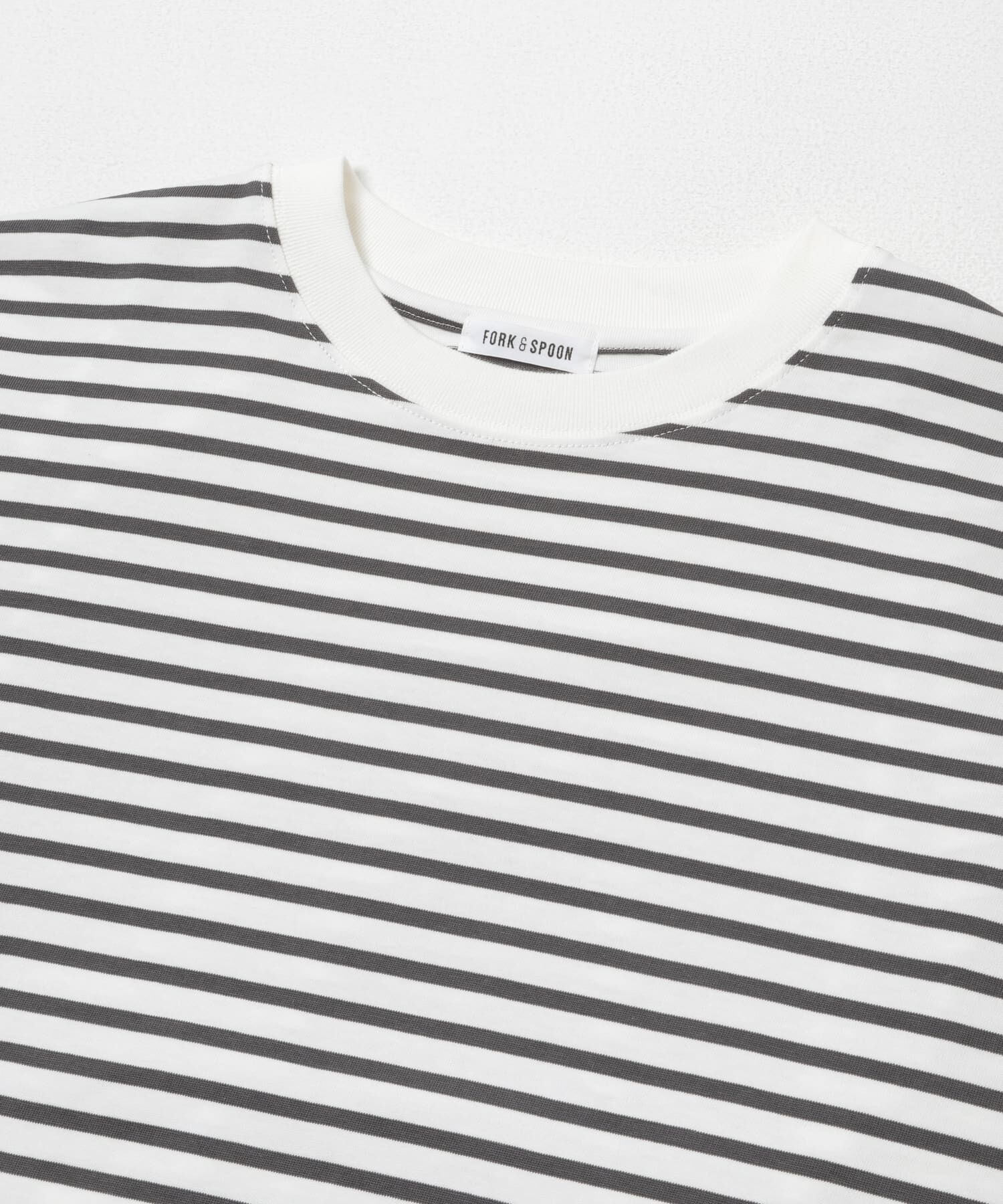 URBAN RESEARCH DOORS「FORK&SPOON　ショルダータックTシャツ」|Tシャツ・カットソー|