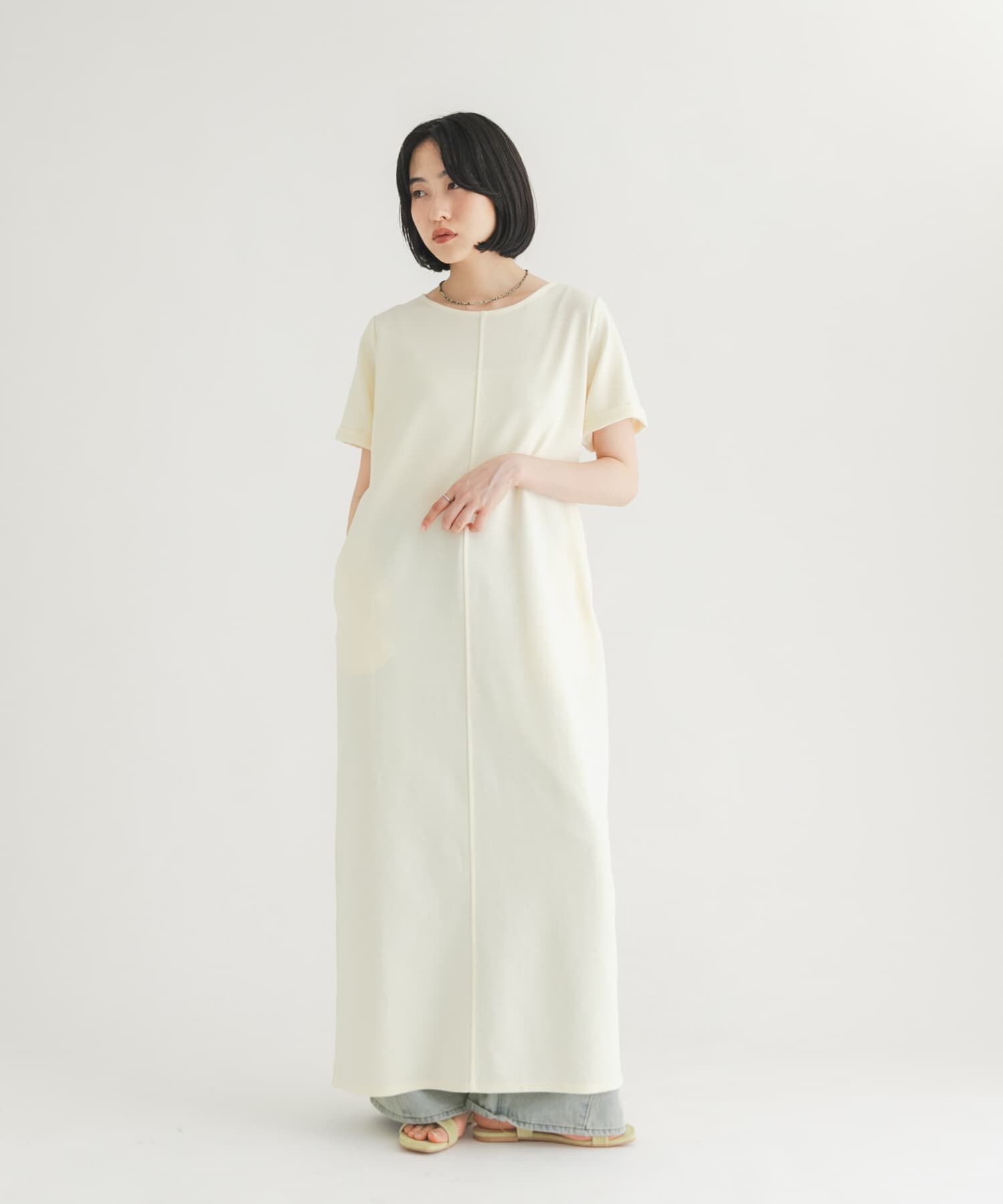  「バックデザインカットワンピース」|ワンピース|