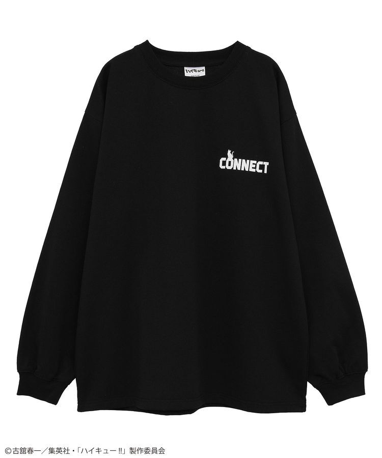 Green Parks「ハイキュー!! モノクロプリント音駒長袖Tシャツ」|Tシャツ・カットソー|
