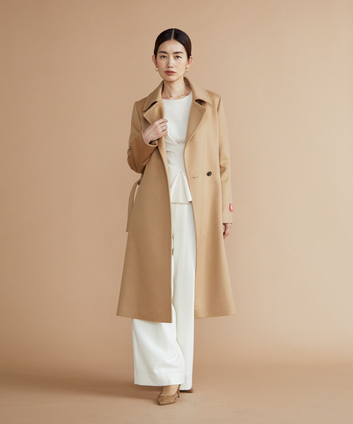 INED「ウールカシミヤタックデザインニット《la veille by SUPERIOR CLOSET》」|ニット・セーター|