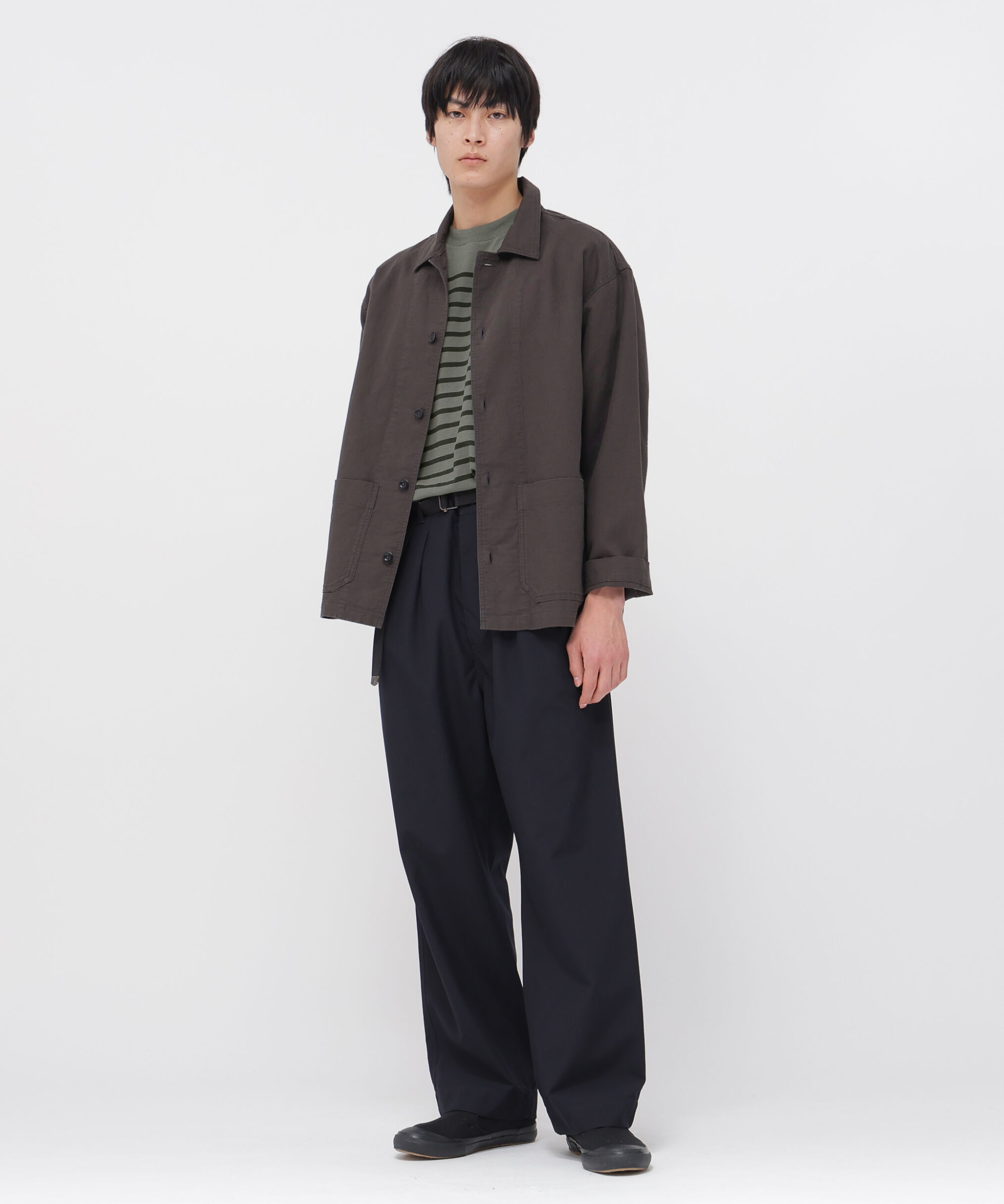 MHL.「BELGIAN LINEN COTTON JERSEY TOP」|Tシャツ・カットソー|