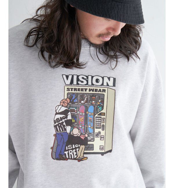 VENCE share style「VISION STREET WEAR ビジョンストリートウェア スケボー自販機トレーナー」|スウェット・ジャージ|
