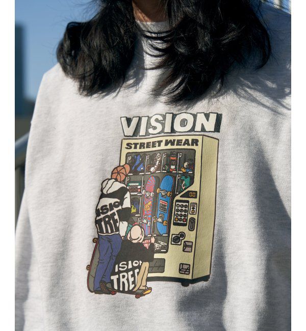 VENCE share style「VISION STREET WEAR ビジョンストリートウェア スケボー自販機トレーナー」|スウェット・ジャージ|