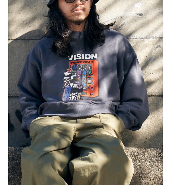 VENCE share style「VISION STREET WEAR ビジョンストリートウェア スケボー自販機トレーナー」|スウェット・ジャージ|
