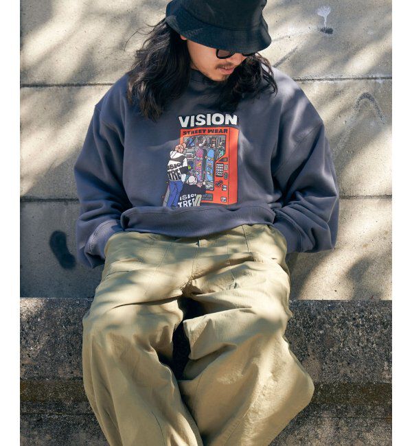 VENCE share style「VISION STREET WEAR ビジョンストリートウェア スケボー自販機トレーナー」|スウェット・ジャージ|