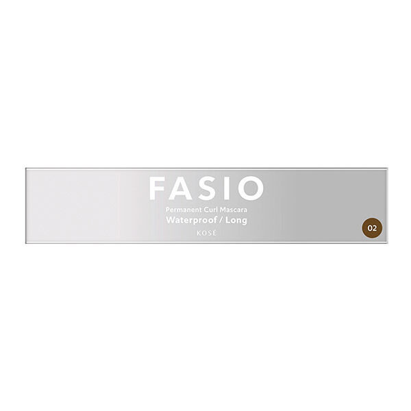  「ファシオ パーマネントカール マスカラ WP (ロング) 02 ブラウン 無香料 (7g)」|マスカラ・まつげ|